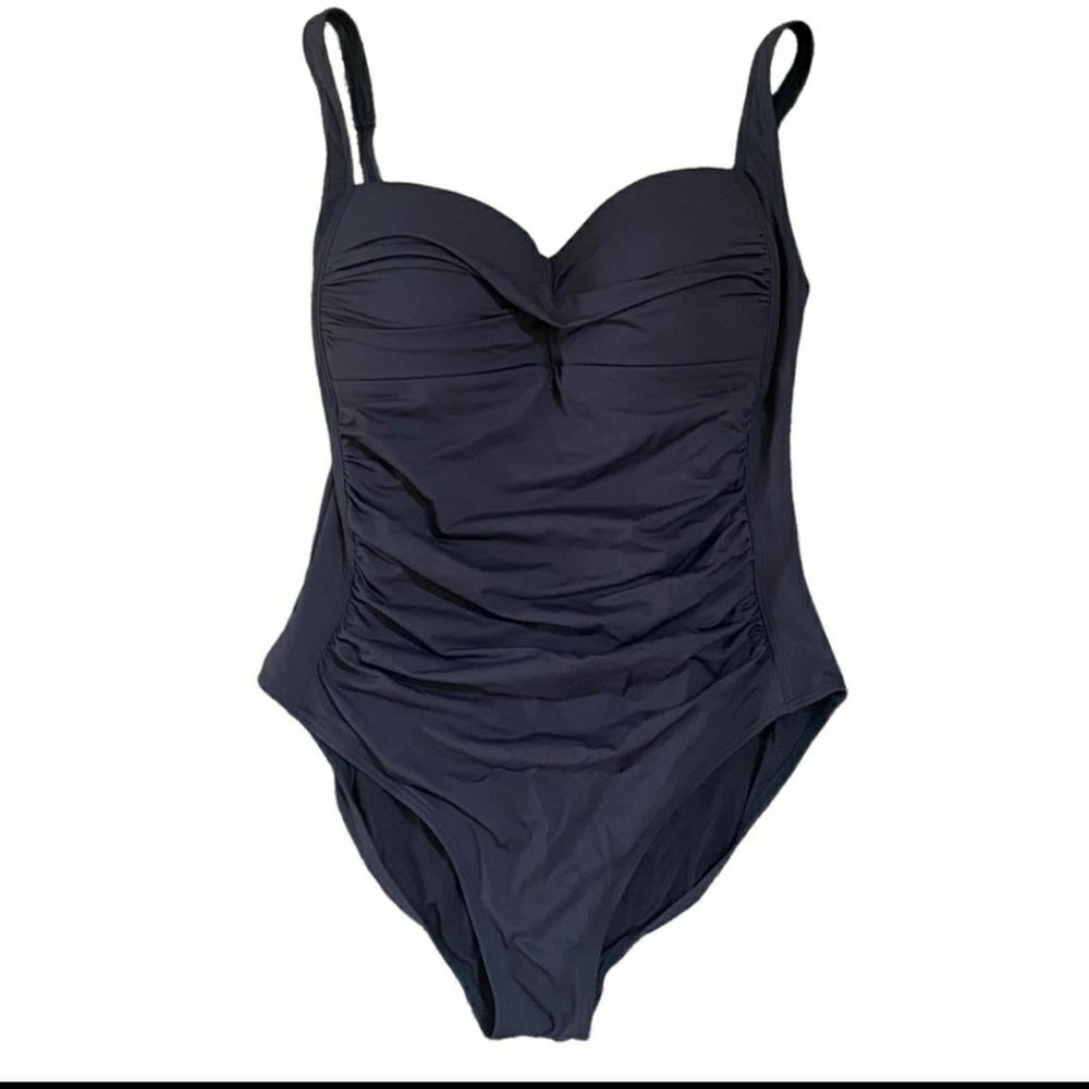 BLACK ONE PIECE BOND-EYE AUSTRALIA BATHING SUIT - Picture 4 of 8